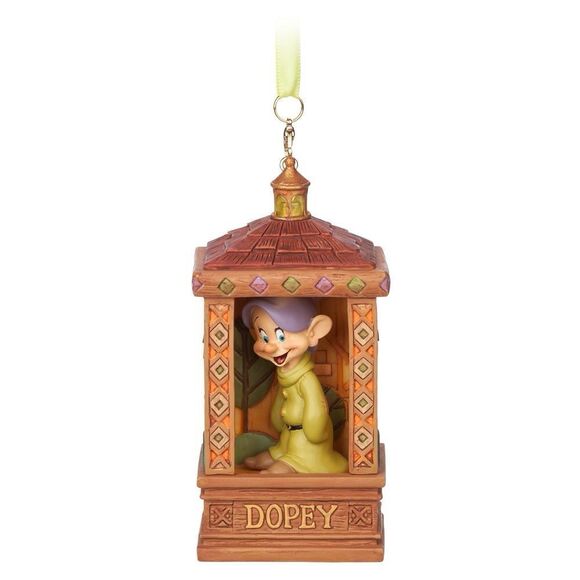 Dopey Light-Up Sketchbook Ornament 2022 XMAS Snow White 7 Dwarfs Disney NEW NIB - Picture 1 of 1